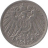  Германская империя. 10 пфеннигов 1906 год. (A) 