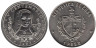  Куба. 1 песо 1991 год. 500 лет открытию Америки. Королева Иоанна. 