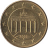 Германия. 10 евроцентов 2003 год. Бранденбургские ворота. (A) 