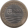  Португалия. 200 эскудо 1997 год. ЭКСПО-98 в Лиссабоне. 