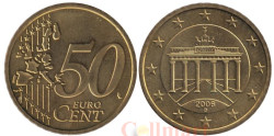Германия. 50 евроцентов 2006 год. Бранденбургские ворота. (D)