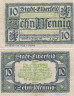  Бона. Германия. Эльберфельд 10 пфеннигов 1920 год. Нотгельд. (VF) 