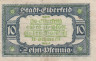  Бона. Германия. Эльберфельд 10 пфеннигов 1920 год. Нотгельд. (VF) 