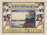  Бона. Германия. Остзебад-Нинхаген 25 пфеннигов 1922 год. Нотгельд. (XF) 