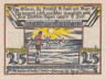  Бона. Германия. Остзебад-Нинхаген 25 пфеннигов 1922 год. Нотгельд. (XF) 