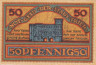 Бона. Германия. Трир 50 пфеннигов 1921 год (вариант 1). Нотгельд. (XF) 