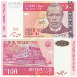 Бона. Малави 100 квач 2005 год. Джон Чилембве. (Пресс)