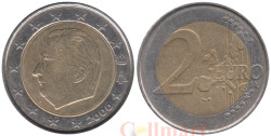 Бельгия. 2 евро 2000 год. Альберт II.