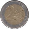  Бельгия. 2 евро 2000 год. Альберт II. 