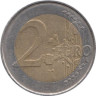  Бельгия. 2 евро 2000 год. 