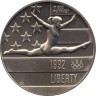  США. 1/2 доллара 1992 год. XXV летние Олимпийские Игры, Барселона 1992. (P) 