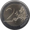  Австрия. 2 евро 2015 год. 30 лет флагу Европейского союза. 
