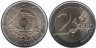  Австрия. 2 евро 2015 год. 30 лет флагу Европейского союза. 