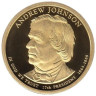  США. 1 доллар 2011 год. 17-й президент Эндрю Джонсон (1865-1869). (S)  