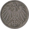  Германская империя. 10 пфеннигов 1901 год. (D) 