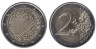  Финляндия. 2 евро 2016 год. 90 лет со дня смерти писателя Эйно Лейно. 