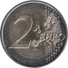  Финляндия. 2 евро 2016 год. 90 лет со дня смерти писателя Эйно Лейно. 
