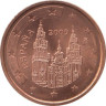  Испания. 2 евроцента 2009 год. 