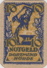  Бона. Германия. Дортмунд, округ Херде 10 пфеннигов 1920 год. Нотгельд. (VF) 