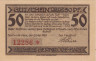  Бона. Германия. Гернроде 50 пфеннигов 1921 год. Нотгельд. (XF) 