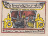  Бона. Германия. Остзебад-Нинхаген 10 пфеннигов 1922 год. Нотгельд. (XF) 