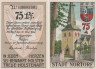  Бона. Германия. Норторф 75 пфеннигов 1920 год. Нотгельд. (XF) 