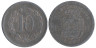  Германия. Лауф. 10 пфеннигов 1917 год. Нотгельд. 