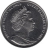  Британские Виргинские острова. 1 доллар 2002 год. Сэр Уолтер Рэли. 