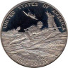  США. 1/2 доллара (50 центов) 1995 год. Солдаты. (Р) Proof 