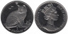  Остров Мэн. 1 крона 1990 год. Кошки - Уличная кошка. 