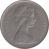  Великобритания. 10 новых пенсов 1968 год. 