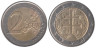  Словакия. 2 евро 2009 год. 