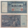 Бона. Германская империя 100 марок 1910 год. Меркурий и Церера. (F) 