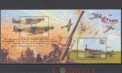 Почтовый блок. Остров Мэн 2000 год. 60 лет Битве за Британию.