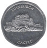  Великобритания. Национальный транспортный токен 50 пенсов. Эдинбургский замок. 