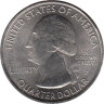  США. 25 центов 2003 год. Квотер штата Алабама. цветное покрытие (P). 