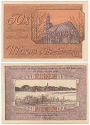 Бона. Германия. Миров 50 пфеннигов 1922 год. Нотгельд. (VF)