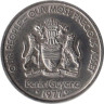  Гайана. 25 центов 1977 год. Южноамериканская гарпия. (FM) 