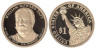  США. 1 доллар 2013 год. 27-й президент Уильям Говард Тафт (1909–1913). (S)  