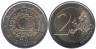  Словения. 2 евро 2015 год. 30 лет флагу Европейского союза. 