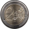  Словения. 2 евро 2015 год. 30 лет флагу Европейского союза. 