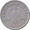  Германия (Третий рейх). 50 рейхспфеннигов 1942 год. Герб. (A) 