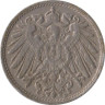  Германская империя. 10 пфеннигов 1915 год. (D) 