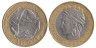  Италия. 1000 лир 1998 год. Европейский союз. 