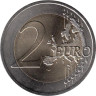  Бельгия. 2 евро 2013 год. 100 лет Королевскому метеорологическому институту Бельгии. 