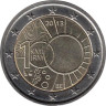  Бельгия. 2 евро 2013 год. 100 лет Королевскому метеорологическому институту Бельгии. 