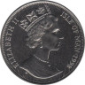  Остров Мэн. 1 крона 1998 год. Кошки - Бирманская кошка. 
