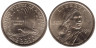  США. 1 доллар Сакагавея 2002 год. Орел. (P) 