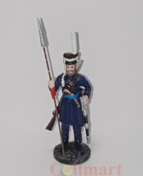 Оловянный солдатик. Уральский казак, 1812 год.