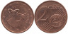  Кипр. 2 евроцента 2011 год. Муфлоны. 